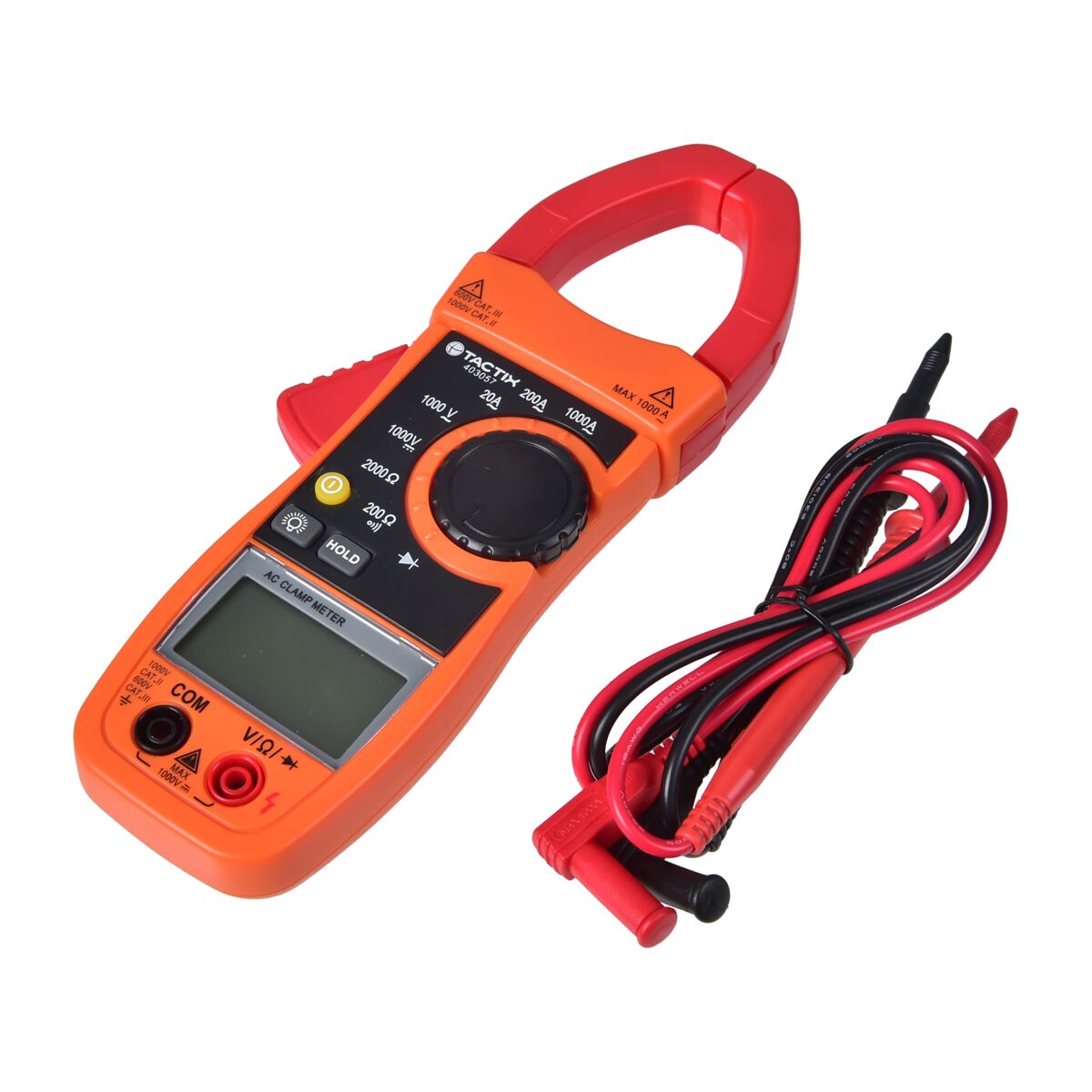 Tactix 403057 AC Clamp Digital MultiMeter TACTIX All Brands SACO Store